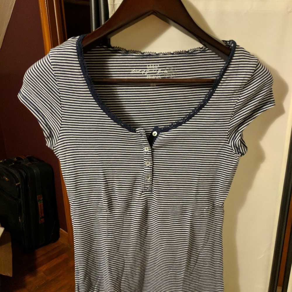 LOGG by H&M Henley T-shirt, Size - Small